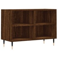 vidaXL TV-Schrank Braun Eichen-Optik 69,5x30x50 cm Holzwerkstoff