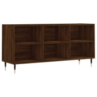 vidaXL TV-Schrank Braun Eichen-Optik 103,5x30x50 cm Holzwerkstoff