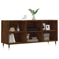 vidaXL TV-Schrank Braun Eichen-Optik 103,5x30x50 cm Holzwerkstoff