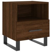 vidaXL Nachttisch Braune Eiche 40x35x47,5 cm Holzwerkstoff