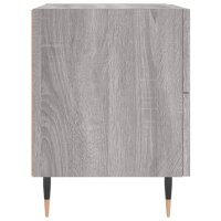 vidaXL Nachttische 2 Stk. Grau Sonoma 40x35x47,5 cm Holzwerkstoff