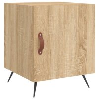 vidaXL Nachttisch Sonoma-Eiche 40x40x50 cm Holzwerkstoff