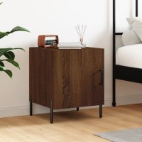 vidaXL Nachttisch Braun Eichen-Optik 40x40x50 cm...