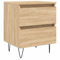 vidaXL Nachttisch Sonoma-Eiche 40x35x50 cm Holzwerkstoff