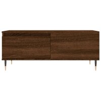 vidaXL Couchtisch Braun Eichen-Optik 90x50x36,5 cm Holzwerkstoff