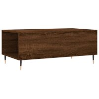 vidaXL Couchtisch Braun Eichen-Optik 90x50x36,5 cm Holzwerkstoff