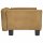 vidaXL Hundebett Braun 70x45x30 cm Samt