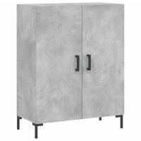 vidaXL Sideboard Betongrau 69,5x34x90 cm Holzwerkstoff