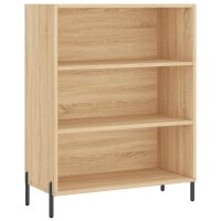 vidaXL Regalschrank Sonoma-Eiche 69,5x32,5x90 cm...