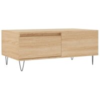 vidaXL Couchtisch Sonoma-Eiche 90x50x36,5 cm Holzwerkstoff