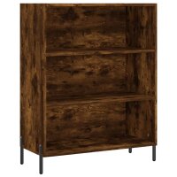 vidaXL Regalschrank R&auml;uchereiche 69,5x32,5x90 cm Holzwerkstoff