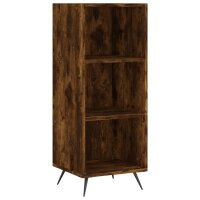 vidaXL Regalschrank R&auml;uchereiche 34,5x32,5x90 cm Holzwerkstoff