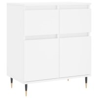 vidaXL Sideboard Weiß 60x35x70 cm Holzwerkstoff
