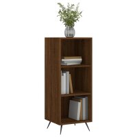 vidaXL Regalschrank Braun Eichen-Optik 34,5x32,5x90 cm Holzwerkstoff