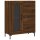 vidaXL Highboard Braun Eichen-Optik 69,5x34x180 cm Holzwerkstoff