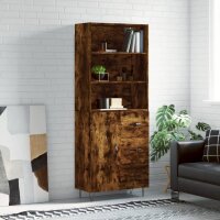 vidaXL Highboard Räuchereiche 69,5x34x180 cm...