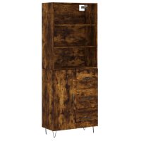 vidaXL Highboard R&auml;uchereiche 69,5x34x180 cm Holzwerkstoff