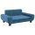 vidaXL Kindersofa Blau 70x45x33 cm Samt