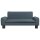 vidaXL Kindersofa Dunkelgrau 70x45x30 cm Stoff