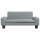 vidaXL Kindersofa Hellgrau 70x45x30 cm Stoff