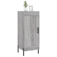 vidaXL Sideboard Grau Sonoma 34,5x34x90 cm Holzwerkstoff