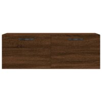 vidaXL Wandschrank Braun Eichen-Optik 100x36,5x35 cm Holzwerkstoff