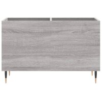 vidaXL Plattenschrank Grau Sonoma 74,5x38x48 cm Holzwerkstoff