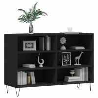 vidaXL Sideboard Schwarz 103,5x35x70 cm Holzwerkstoff