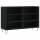 vidaXL Sideboard Schwarz 103,5x35x70 cm Holzwerkstoff