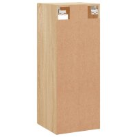 vidaXL Wandschrank Sonoma-Eiche 34,5x34x90 cm