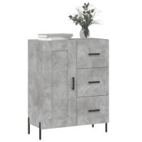 vidaXL Sideboard Betongrau 69,5x34x90 cm Holzwerkstoff