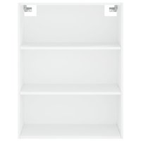 vidaXL Highboard Weiß 69,5x34x180 cm Holzwerkstoff