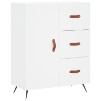 vidaXL Highboard Wei&szlig; 69,5x34x180 cm Holzwerkstoff