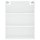 vidaXL Highboard Weiß 69,5x34x180 cm Holzwerkstoff