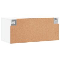 vidaXL Wandschrank Wei&szlig; 80x36,5x35 cm Holzwerkstoff