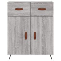 vidaXL Sideboard Grau Sonoma 69,5x34x90 cm Holzwerkstoff