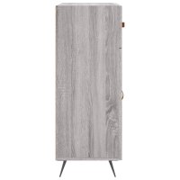 vidaXL Sideboard Grau Sonoma 69,5x34x90 cm Holzwerkstoff