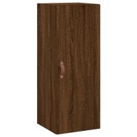 vidaXL Wandschrank Braun Eichen-Optik 34,5x34x90 cm