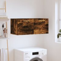 vidaXL Wandschrank R&auml;uchereiche 80x36,5x35 cm Holzwerkstoff