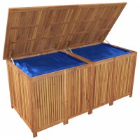 vidaXL Gartenbox 175x80x75 cm Massivholz Akazie