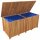 vidaXL Gartenbox 175x80x75 cm Massivholz Akazie