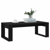 vidaXL Couchtisch Schwarz 102x50x35 cm Holzwerkstoff