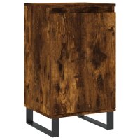 vidaXL Sideboards 2 Stk. Räuchereiche 40x35x70 cm Holzwerkstoff