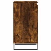 vidaXL Sideboards 2 Stk. Räuchereiche 40x35x70 cm Holzwerkstoff