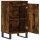 vidaXL Sideboards 2 Stk. Räuchereiche 40x35x70 cm Holzwerkstoff