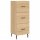 vidaXL Sideboard Sonoma-Eiche 34,5x34x90 cm Holzwerkstoff
