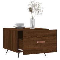 vidaXL Couchtisch Braun Eichen-Optik 50x50x40 cm Holzwerkstoff