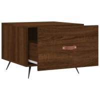 vidaXL Couchtisch Braun Eichen-Optik 50x50x40 cm Holzwerkstoff