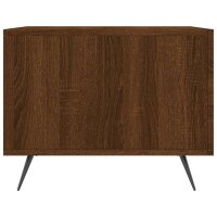 vidaXL Couchtisch Braun Eichen-Optik 50x50x40 cm Holzwerkstoff