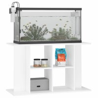 vidaXL Aquariumst&auml;nder Wei&szlig; 100x40x60 cm Holzwerkstoff